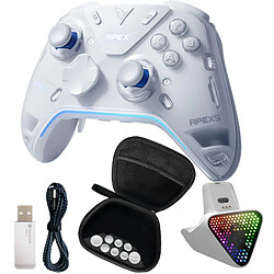 SOUNDSWEALTH manette sans fil apex 5 flydigi avec station de chargement rgb - Add charge dock bag