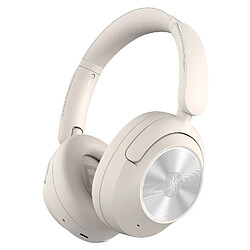 casque bluetooth hybride - oneodio a6 ANC – -48db ldac - Blanc