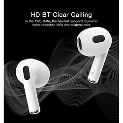 Yesido Écouteurs sans fil – Bluetooth 5.2, puce Aroha 1562M, recharge Lightning, son HD et faible pas cher