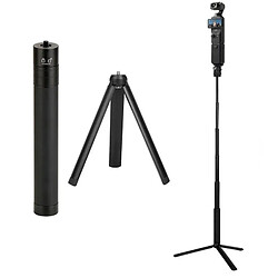 SOUNDSWEALTH Trépied perche à Selfie 2 en 1, support métallique pour caméra DJI Osmo Pocket 3, accessoir