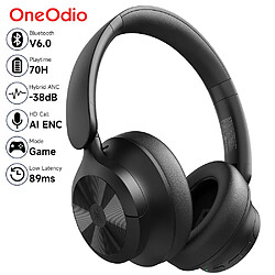 Casque OneOdio Focus A1 Pro – Plonge dans un son pur, puissant et sans interruption - Noir