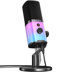 SOUNDSWEALTH Microphone MAONO de jeu dynamique PD100X, USB - Noir