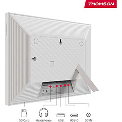 Avis Thomson Cadre Photo Intelligent 10 Pouces Blanc, Fixation Murale, Wifi