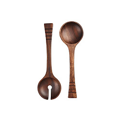 T&G Woodware Couverts à salade 29 cm en acacia