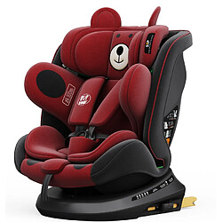 Siège auto BUF BOOF® P100 UrsRED -Size R129 40–150 cm, 360°, ISOFIX