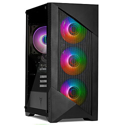 PC de jeu Yeyian Edge 44F0C-5601ESP - Core i5 14400F - 32 Go de RAM DDR5 - RTX 5060