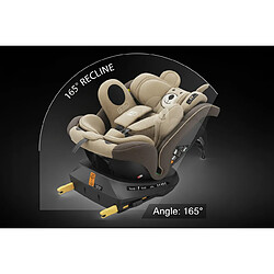 Siège auto BUF BOOF® P100 UrsCoffee -Size R129 40–150 cm, 360°, ISOFIX