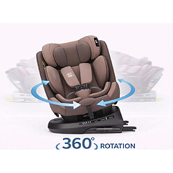 Acheter Siège auto BUF BOOF® P100 i-Size Coffee 40–150 cm, orientable 360°, ISOFIX