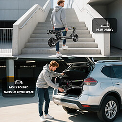 Avis Trottinette Électrique VIPCOO VS6 1000W 48V 18,2Ah, NFC, Tout-Terrain 10",Autonomie 45km