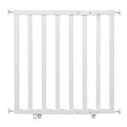 Barrière de sécurité pour bébé - ROBA - Pour portes et escaliers - De 62 à 105 cm - Blanche