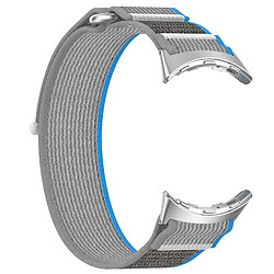 INF Bracelet en nylon d'extérieur pour Google Pixel Watch 3 Trail Grey+Blue 45 mm