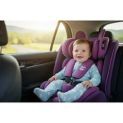 Siège auto BUF BOOF® P100 UrsPurple -Size R129 40–150 cm, 360°, ISOFIX