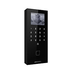 Avis Contrôle d'accès PoE Hikvision avec Carte MF et Code PIN – DS-K1T807MX-E1