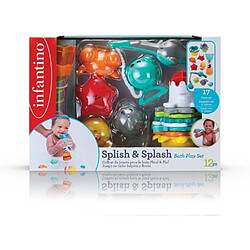 Avis Infantino coffret jouets de bain - Bleu