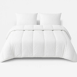 Mortreux Couette Blanche Coton Bio - Tempérée - 240x260 - 13025