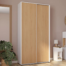 Idmarket ARMOIRE COULISSANTE SLIDEA 100