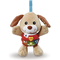 Vtech baby Peluche interactive Chant'toutou - Brun Peluche interactive - sons et chansons - matières douces - piles AAA fournies