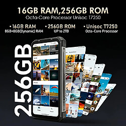 Avis Ulefone Rugking 5 Pro Android 16 Smartphone Portable Incassable 256Go 22000mAh
