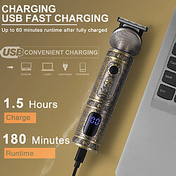 Hatteker RFC-5618 Tondeuse Barbe 7en1 Bronze pas cher