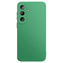 Avizar Coque pour Galaxy S26 en Silicone Souple avec Renfort Bloc Caméra Vert