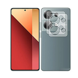 Avis 2 Verre trempé pour Xiaomi Poco M6 Pro 4G + 2 Verre trempé camera arrière -Visiodirect