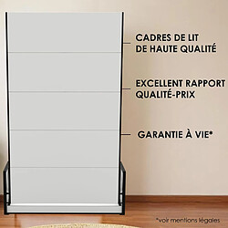 Wallbedking - Lit Escamotable 2 Personnes - 160x200cm - Vertical - Studio