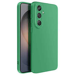 Avizar Coque pour Galaxy S26 Plus en Silicone Souple avec Renfort Bloc Caméra Vert