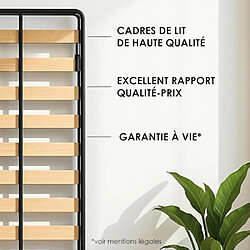 Wallbedking - Lit Escamotable 2 Personnes - 135cm x 190cm - Vertical - Classique