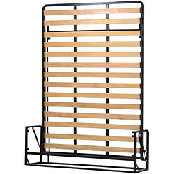 Wallbedking - Lit Escamotable 2 Personnes - 135cm x 190cm - Vertical - Classique