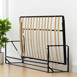 Wallbedking - Lit Escamotable 1 Place - 200cm x 90cm - Horizontal - Classique