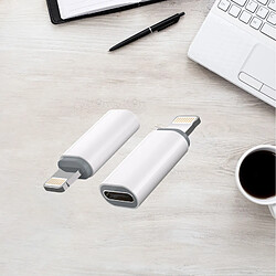 INF Adaptateur FA03 USB-A vers USB-C Blanc Style Apple 27W