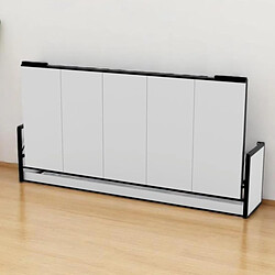 Wallbedking - Lit Escamotable 1 Place - 190cm x 90cm - Horizontal - Studio