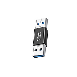 INF Adaptateur USB mâle vers USB mâle 3.1 droit (lot de 2) - Transfert de données rapide