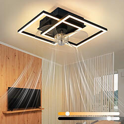 ZMH Ventilateur De Plafond Avec Éclairage 6 Vitesses 3000-6500k Avec Télécommande