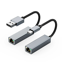 INF Adaptateur USB C vers Ethernet Gigabit