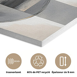 Muchowow Abstrait Or Argent - 60 x 60 cm pas cher