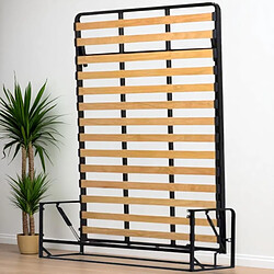 Wallbedking - Lit Escamotable 2 Personnes - 180cm x 200cm - Vertical - Classique