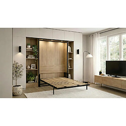 Wallbedking Lit escamotable Morphy Classic – SizeFlex & TypeFlex (135x190 cm, Vertical)