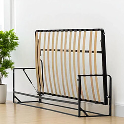 Wallbedking - Lit Escamotable 1 Place - 190cm x 76cm - Horizontal - Classique
