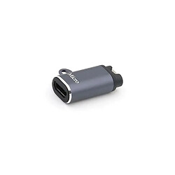 INF Adaptateur Micro USB Femelle vers Connecteur Garmin Montre - Lot de 2, Gris Foncé