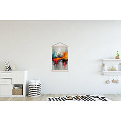 Avis Muchowow Art moderne orange gris abstrait - 60 x 90 cm