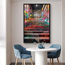 Acheter Muchowow Escaliers graffiti - 80x120 cm