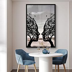 Acheter Muchowow Affiche encadrée art moderne - 80 x 120 cm