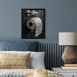 Avis Muchowow Affiche encadrée WC - 30x40 cm