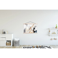 Avis Muchowow Luxe Abstrait Or Blanc - 90x60 cm