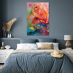 Avis Muchowow Peinture abstraite colorée - 80x120 cm