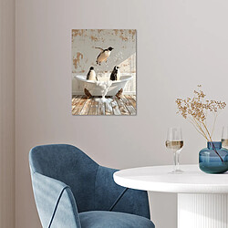 Acheter Muchowow Vintage Pingouin - 30x40 cm