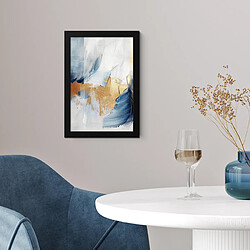 Acheter Muchowow Or - Bleu - Aquarelle - Art - Moderne - 20 x 30 cm