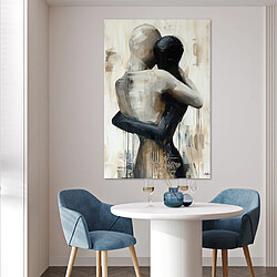 Acheter Muchowow Abstrait Amour noir et blanc - 80x120 cm