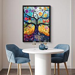 Acheter Muchowow Arbre de vie - Fleurs - Hippie - 60 x 80 cm